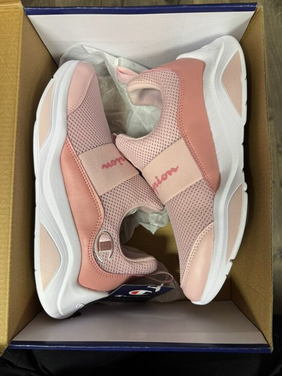 Champion Other - CHAMPION Tennis Shoes Slip Ons Legend Lo Size 6.5Y Big Kids Youth Pink NEW